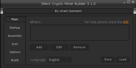 Silent crypto miner